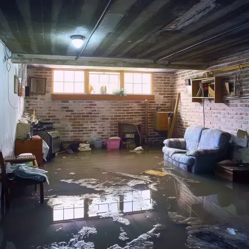 Flooded Basement Cleanup in Culver, IN